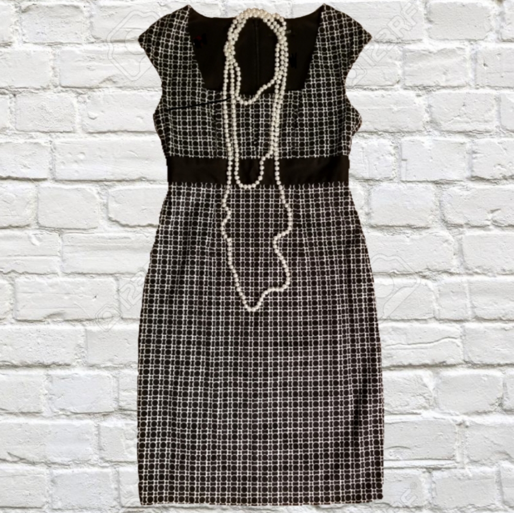 WHBM Cap Sleeve Sheath Dress